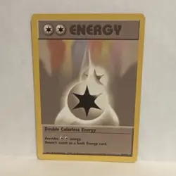 The Pokemon Company Double Colorless Energy Base Set 96/102 Regular Uncommon - Image 1