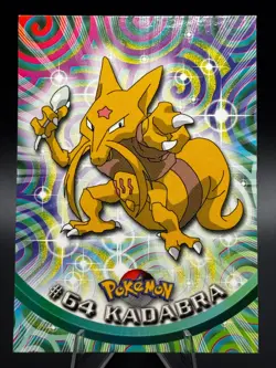 Kadabra #64 Topps Blue Logo TV Animation Edition Series 1 Pokemon (LP) - Image 1