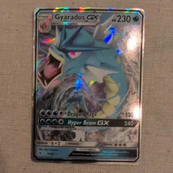 Pokemon TCG Gyarados GX 16/68 Hidden Fates Ultra Rare Near Mint - Image 1