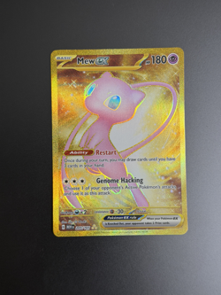 Pokemon TCG Mew EX 205/165 Scarlet & Violet 151 Holo Hyper Rare - Image 1