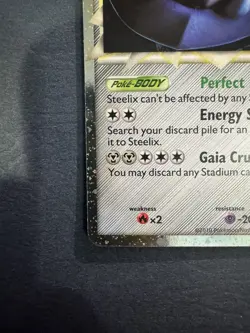 Pokemon TCG Steelix 87/95 HeartGold & Soulsilver Unleashed Holo - Image 3