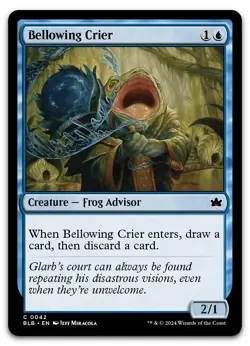Bellowing Crier #42 (NM) Bloomburrow BLB Magic MTG - Image 1