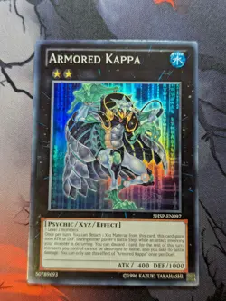 Yugioh Armored Kappa SHSP-EN097 Super Rare - VLP - Image 1