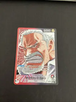 Monkey . D. Garp OP02-002 L Alt Art Paramount War English One Piece TCG - Image 1