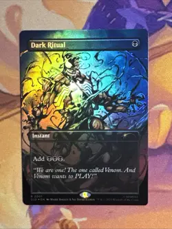 Dark Ritual (2001) (Rainbow Foil) -Foil Near Mint MTG Secret Lair - Image 1