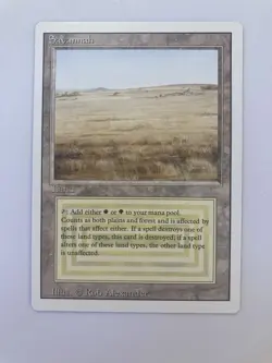 MTG Savannah - Revised Edition (3ED) Dual Land #285 - Image 1