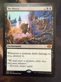 No Mercy #95 NM Dominaria Remastered DMR Magic MTG - Image 1