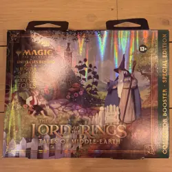 MTG LORD OF THE RINGS COLLECTOR BOOSTER PACK SPECIAL EDITION OMEGA BOX - SEALED! - Image 1
