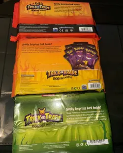 Pokemon Trick Or Trade BOOster Bundle Lot X3 3 Different Years 22,23,24 Sealed - Image 2