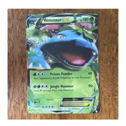 Pokemon Venusaur EX XY Ultra Rare Holo 180 HP 1/146 English 2014 - Image 1