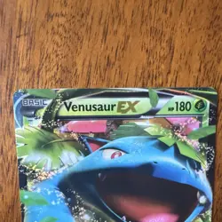 Pokemon Venusaur EX XY Ultra Rare Holo 180 HP 1/146 English 2014 - Image 3