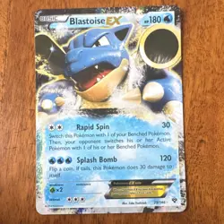 Blastoise EX XY Ultra Rare Holo Basic 180 HP Pokemon TCG 29/146 English 2014 - Image 1