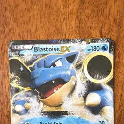 Blastoise EX XY Ultra Rare Holo Basic 180 HP Pokemon TCG 29/146 English 2014 - Image 2
