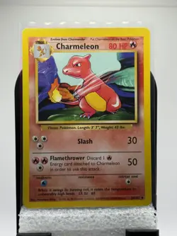 (MP) Charmeleon 24/102 Base Set Unlimited Pokemon TCG Card - Image 1