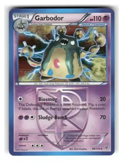 Garbodor 66/135 Holo Rare Plasma Storm Pokemon Holo Lightly Played - Image 1