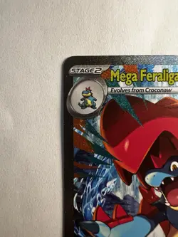 Pokemon Mega Feraligatr ex 274/217 SIR Ascended Heroes NM (Pack Fresh) - Image 2