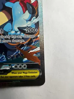 Pokemon Mega Feraligatr ex 274/217 SIR Ascended Heroes NM (Pack Fresh) - Image 4