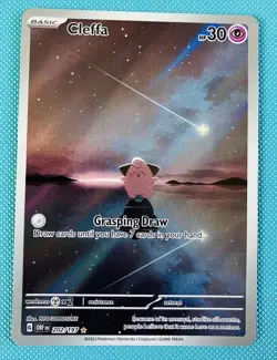 Cleffa (202/197) Obsidian Flames Illustration Rare Pokemon Card - Image 1
