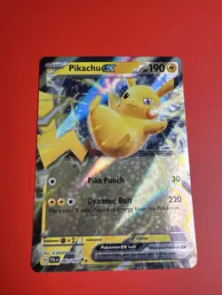 Pikachu EX 063/193 Paldea Evolved Near Mint Pokemon TCG - Image 1