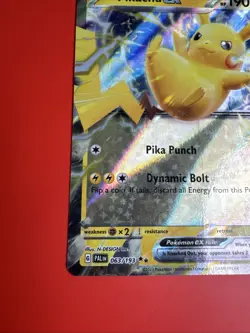 Pikachu EX 063/193 Paldea Evolved Near Mint Pokemon TCG - Image 2