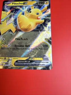 Pikachu EX 063/193 Paldea Evolved Near Mint Pokemon TCG - Image 3