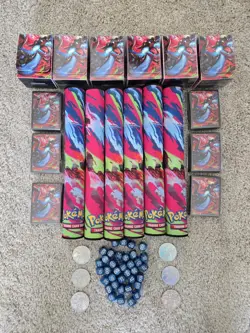 6X Pokemon Mega Charizard X ex Ultra Premium Collection UPC Accessories No Packs - Image 1