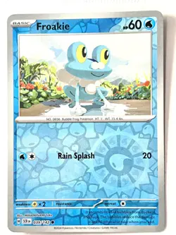 Froakie 039/142 Reverse Holo Common Stellar Crown Pokemon - Pack Fresh Near Mint - Image 3