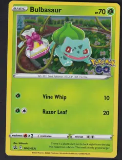 Bulbasaur SWSH231 Holo Promo Sword & Shield Promo Pokemon LP - Image 1