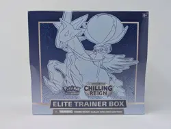 New Factory Sealed Pokemon TCG Chilling Reign Elite Trainer Box - Ice Rider - Image 1