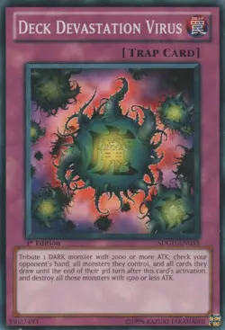 Yugioh! MP Deck Devastation Virus - SDGU-EN033 - Common - 1st Edition Moderately - Image 1