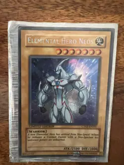Yugioh Elemental Hero Neos - CT03-EN001 - Limited Edition - Secret Rare VLP - Image 3