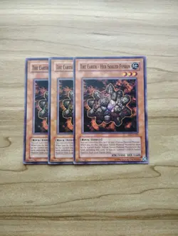 Yu-Gi-Oh! - The Earth - Hex-Sealed Fusion 3X - Complete Playset Of Cards - Image 1