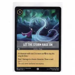 Let The Storm Rage On Disney Lorcana The First Chapter 199/204 - Image 1