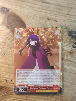 Weiss Schwarz Oshi No Ko Vol. 2 Meetup On Christmas Eve, Ai RR Near Mint - Image 1