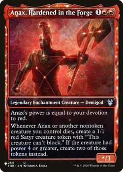 Anax, Hardened in the Forge - NM U : The List - Image 1