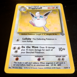 Wigglytuff Jungle Unlimited Holo Rare 16/64 Pokemon Card - Image 2