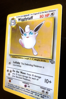 Wigglytuff Jungle Unlimited Holo Rare 16/64 Pokemon Card - Image 3