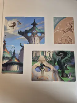 Disney Lorcana Archazias Island TCG Puzzle Card Lot - Image 1