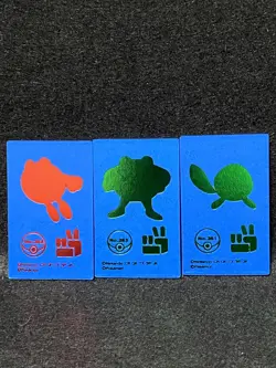 Poliwag Poliwhirl Poliwrath Pokemon Cards Menko Nintendo Very Rare Japanese - Image 4