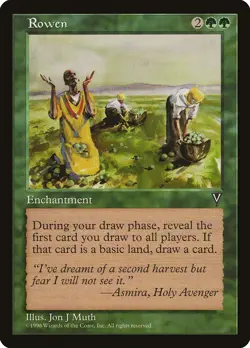 Rowen Visions HEAVILY PLD Green Rare MAGIC THE GATHERING MTG CARD ABUGames - Image 1