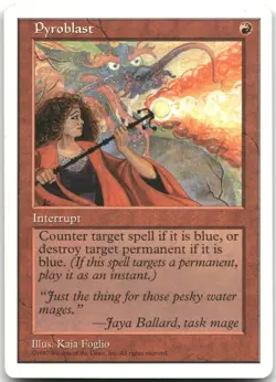 Pyroblast 5th edition MtG NM - Image 1