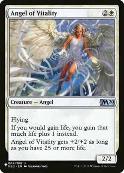 1 x Angel of Vitality - Mystery Booster / The List - NM-Mint - MTG - Image 1