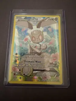 Pokemon TCG Magearna XY186 Full Art Holo Black Star Promo - Image 1