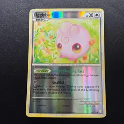 Pokemon TGC Igglybuff 44/123 Reverse-Holo Heart Gold & Soul Silver (base set) LP - Image 1