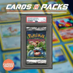 Booster Pokemon Florizarre Set de Base Edition 1 PSA 9 Neuf scelle MINT 🇫🇷🔥 - Image 1