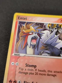 Entei 1/17 POP Series Holo Pokemon Card - Image 4