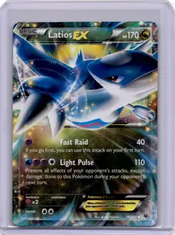 Pokemon Latios EX Ultra Rare XY - Roaring Skies 58/108 LP - Image 1