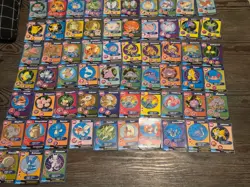 pokemon burger king poketrivia card 1999 mixed lot perforated and non-perforated - Image 1