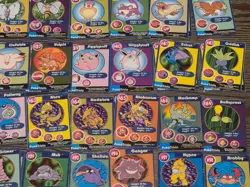 pokemon burger king poketrivia card 1999 mixed lot perforated and non-perforated - Image 3
