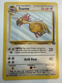 Fearow - Base Set - 36/64 - Unlimited - Pokemon Card - Near Mint - Image 1